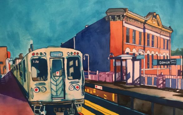 Artwork featured in the Anna Rae Gilbert member profile at Spudnik Press.